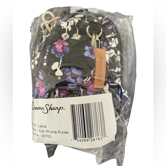 Donna Sharp Lanai Quilted Floral Cellphone Purse - Picture 9 of 10